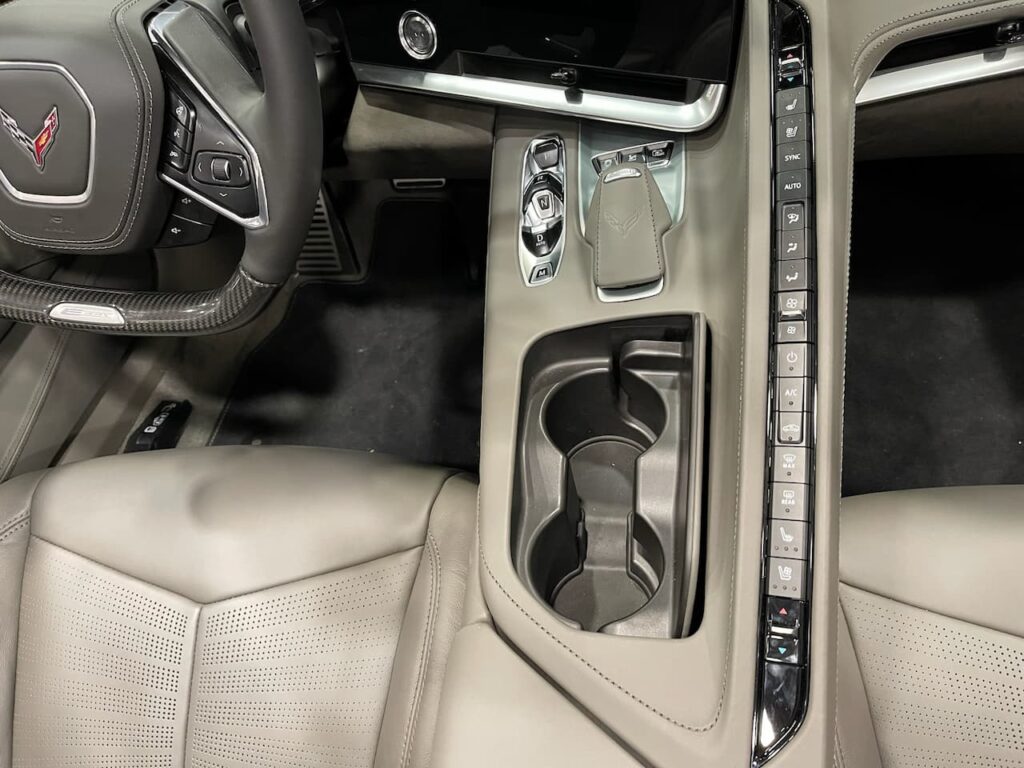 Chevrolet Corvette E-Ray center console