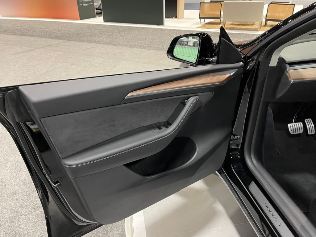 Tesla Model Y Performance door panel