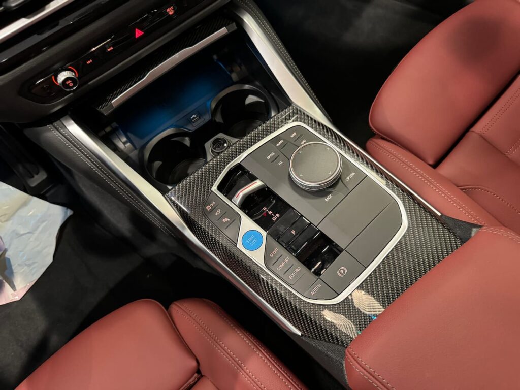 2024 BMW i4 M50 center console