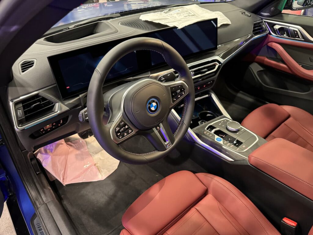 2024 BMW i4 M50 dashboard