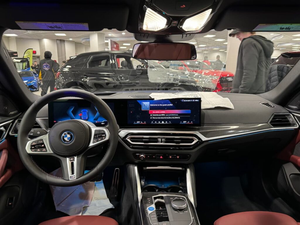2024 BMW i4 M50 interior