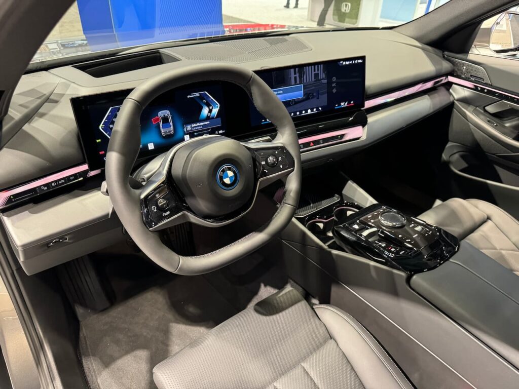 2024 BMW i5 eDrive40 dashboard