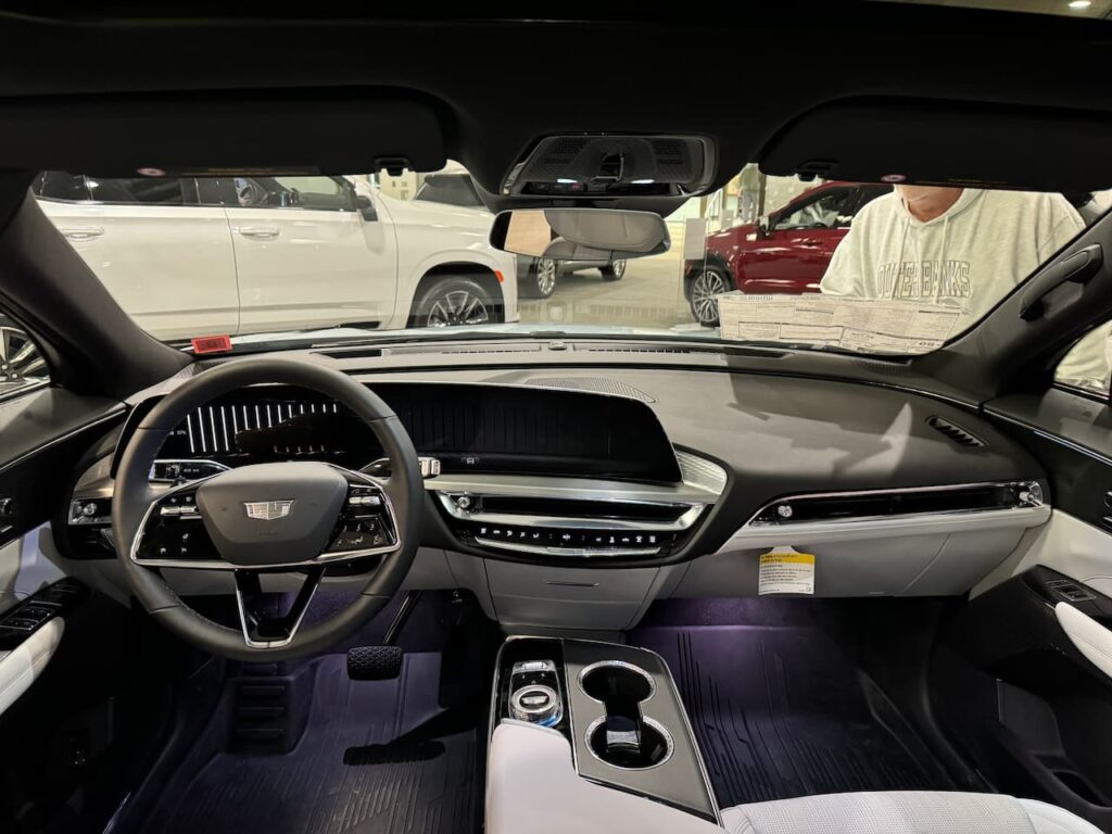 2024 Cadillac Lyriq Sport interior