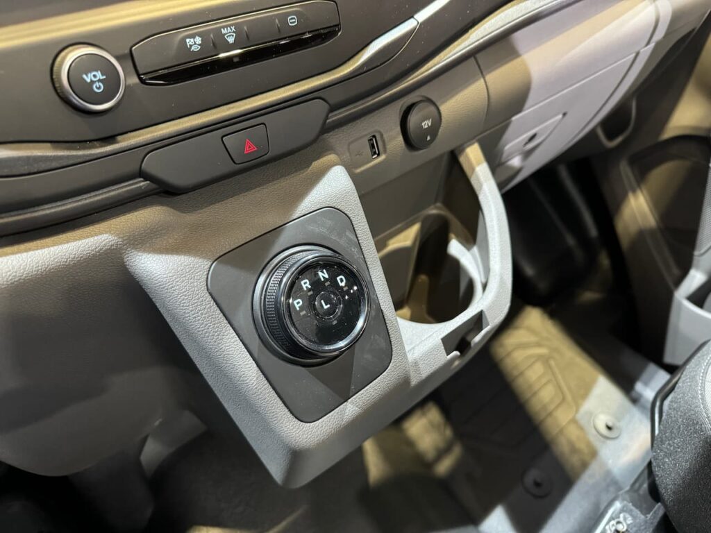2024 Ford E-Transit gear selector