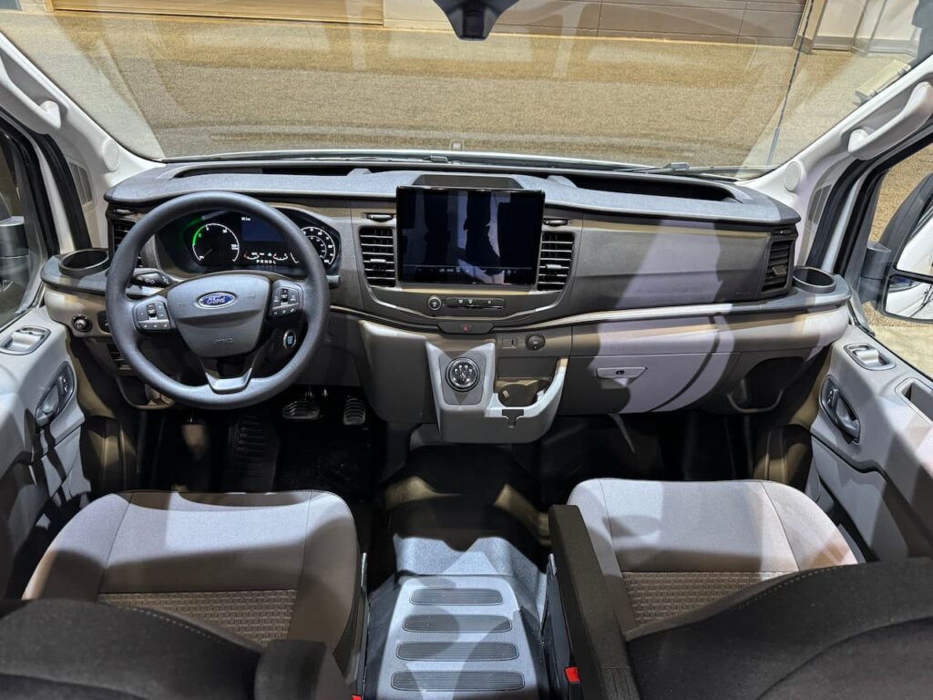 2024 Ford E-Transit interior