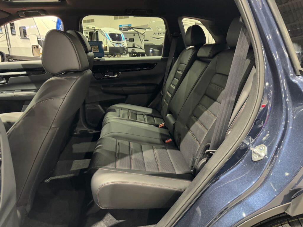 2024 Honda CR-V Hybrid Sport Touring rear seat side view