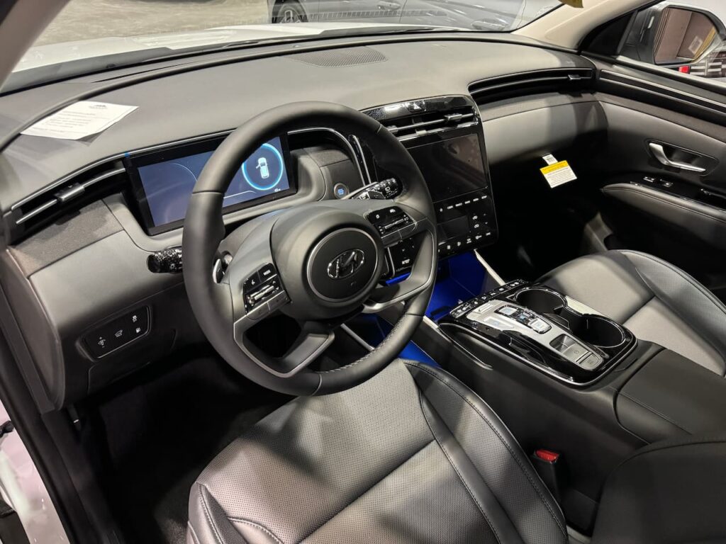 2024 Hyundai Tucson Plug-in Hybrid dashboard dashboard live image