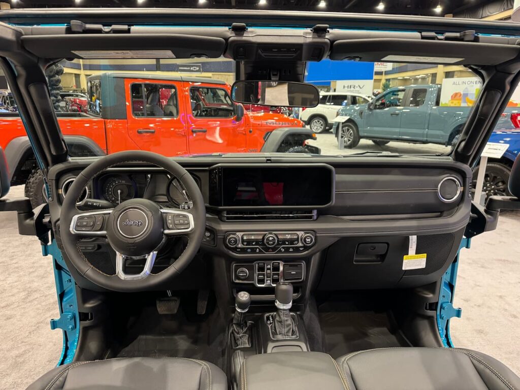 2024 Jeep Wrangler 4xe interior