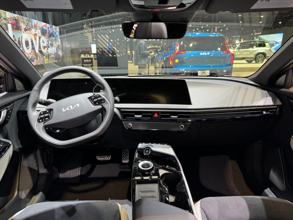 2024 Kia EV6 GT-Line interior live image
