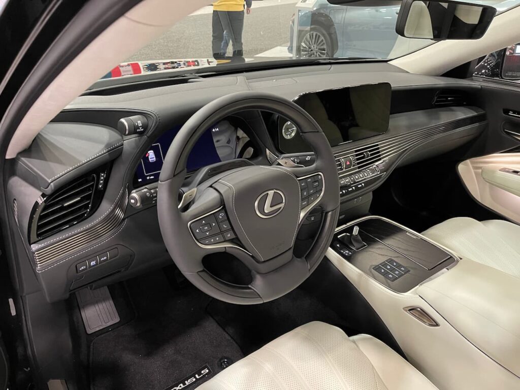 2024 Lexus LS Hybrid dashboard