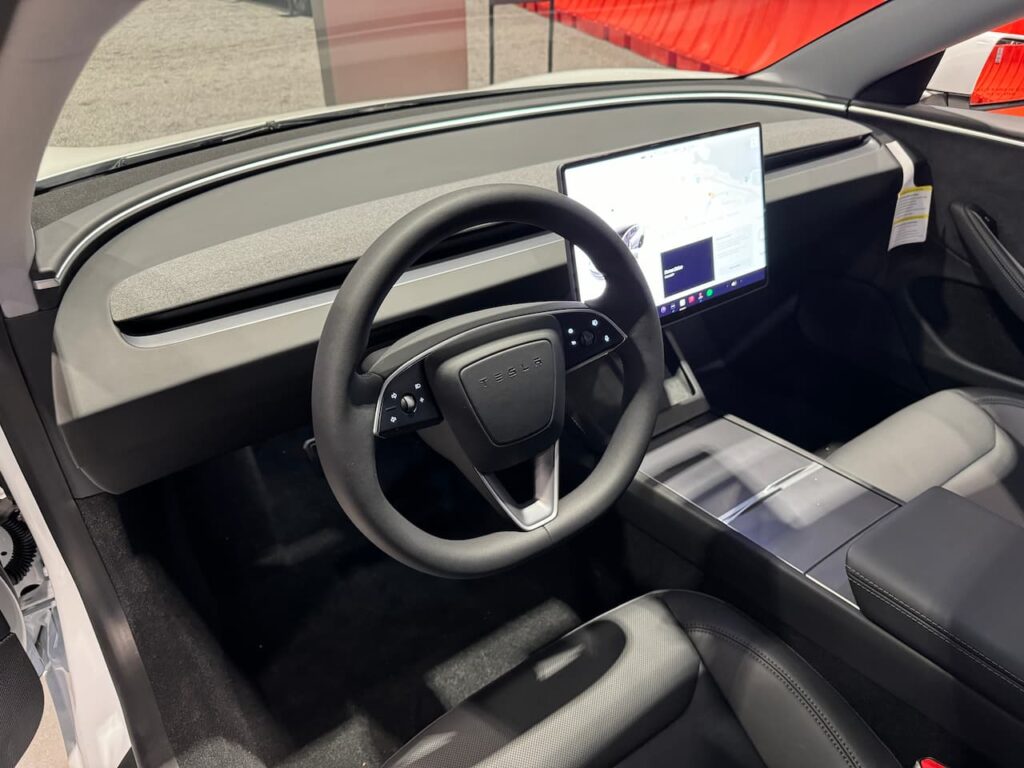 2024 Tesla Model 3 AWD dashboard