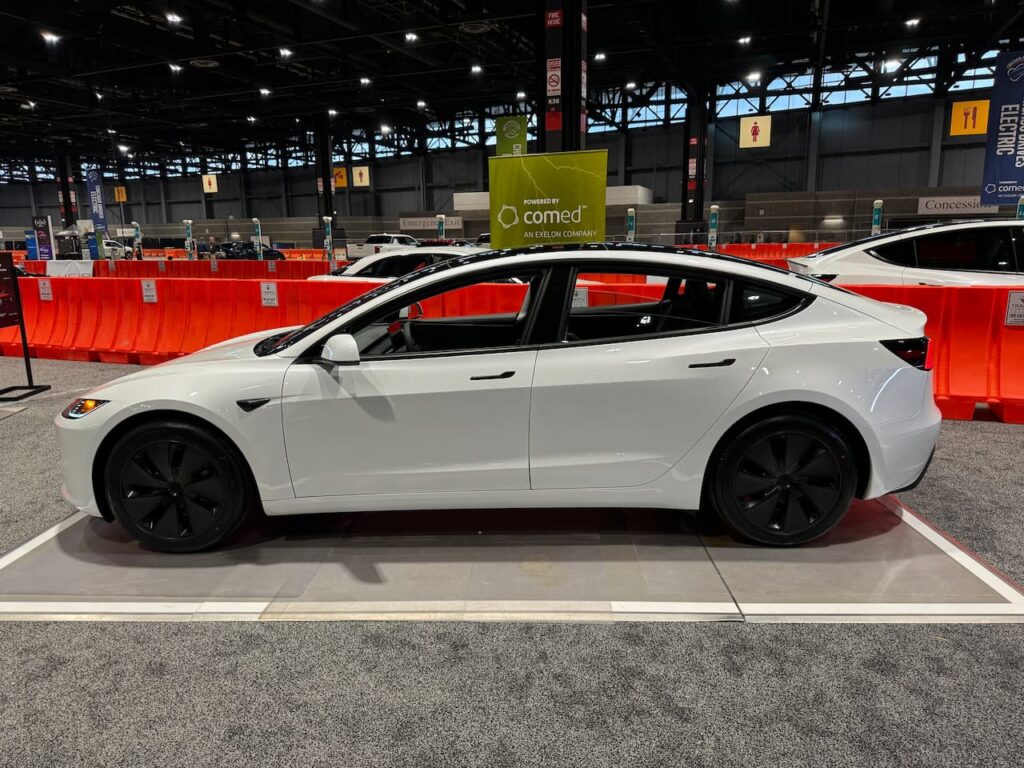 2024 Tesla Model 3 AWD side profile