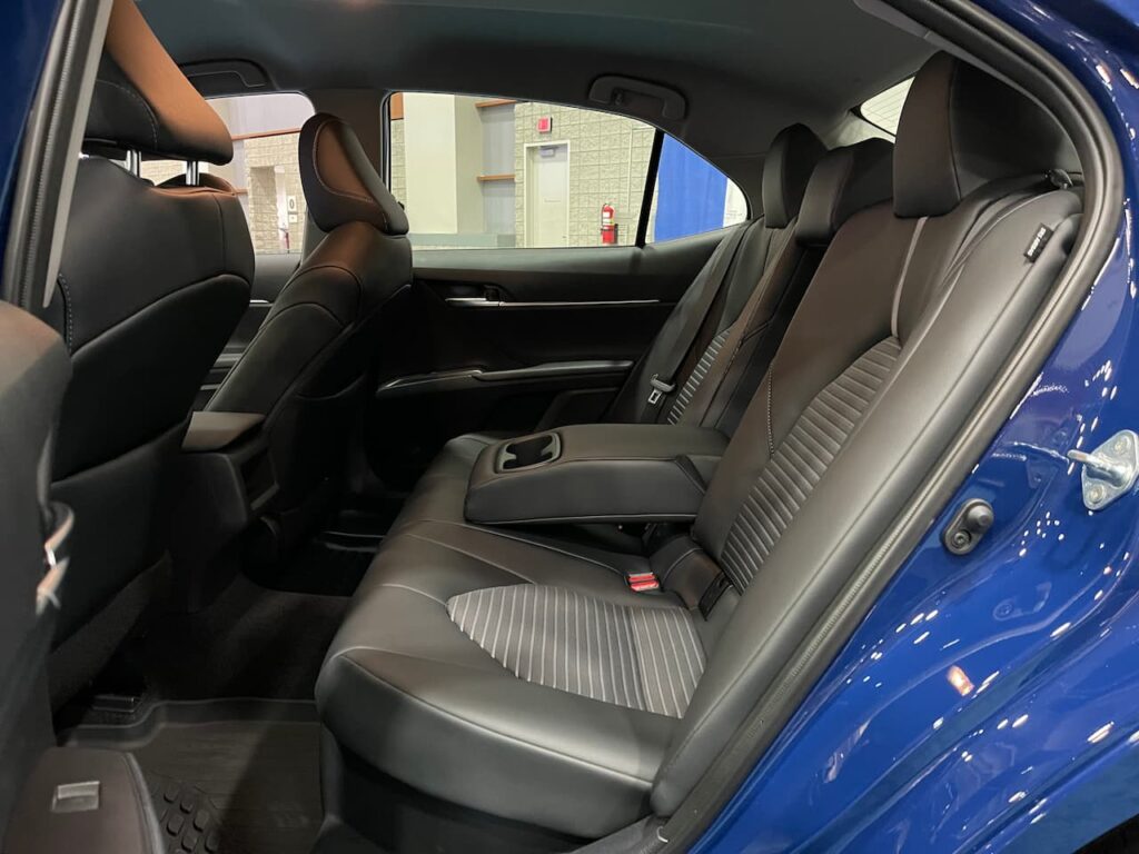 2024 Toyota Camry Hybrid rear seat