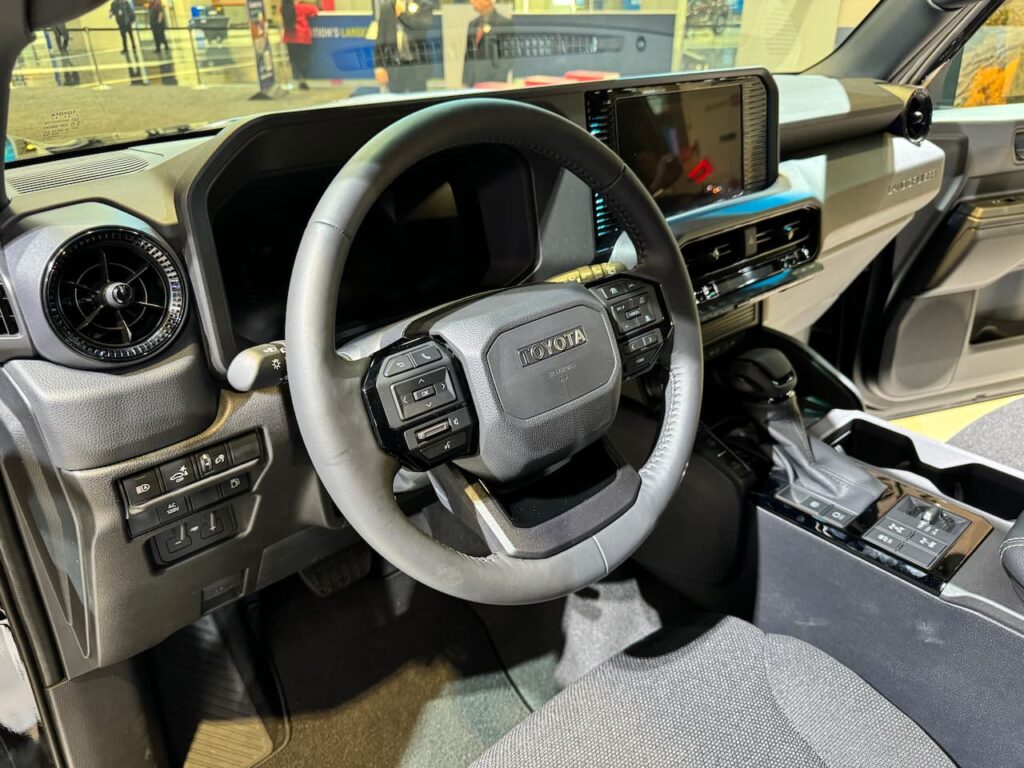 2024 Toyota Land Cruiser 1958 interior dashboard