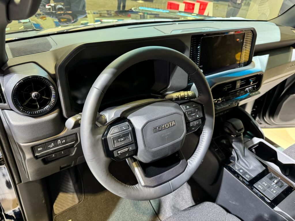 2024 Toyota Land Cruiser 1958 steering wheel