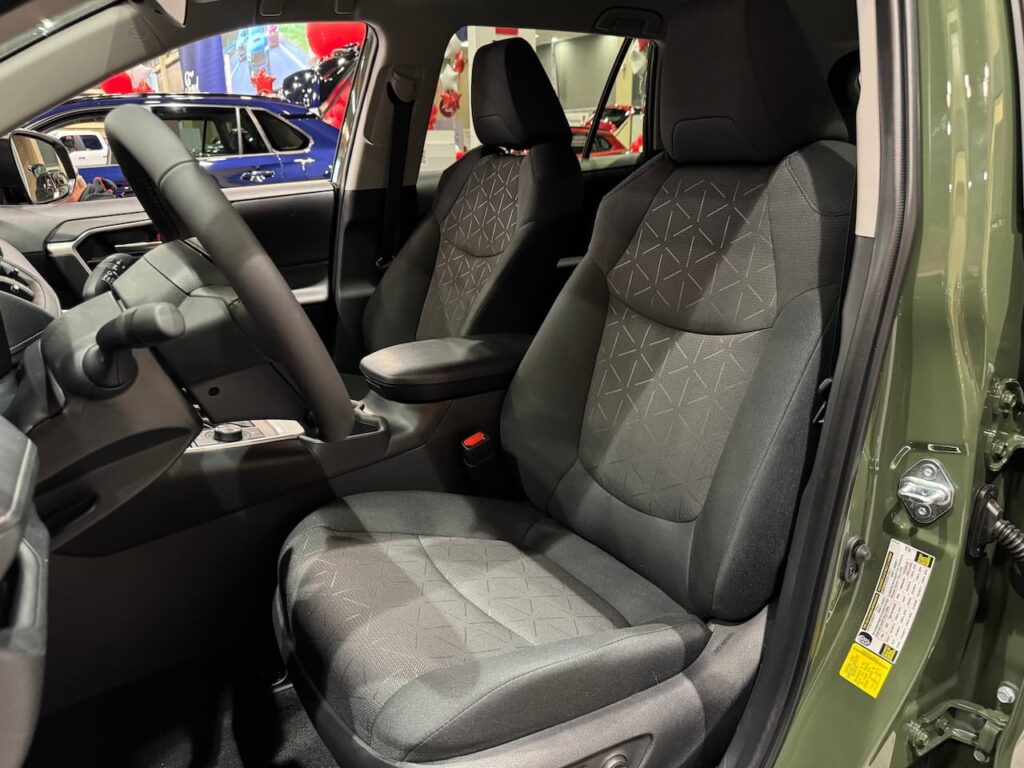 2024 Toyota RAV4 Hybrid Woodland Edition front seats