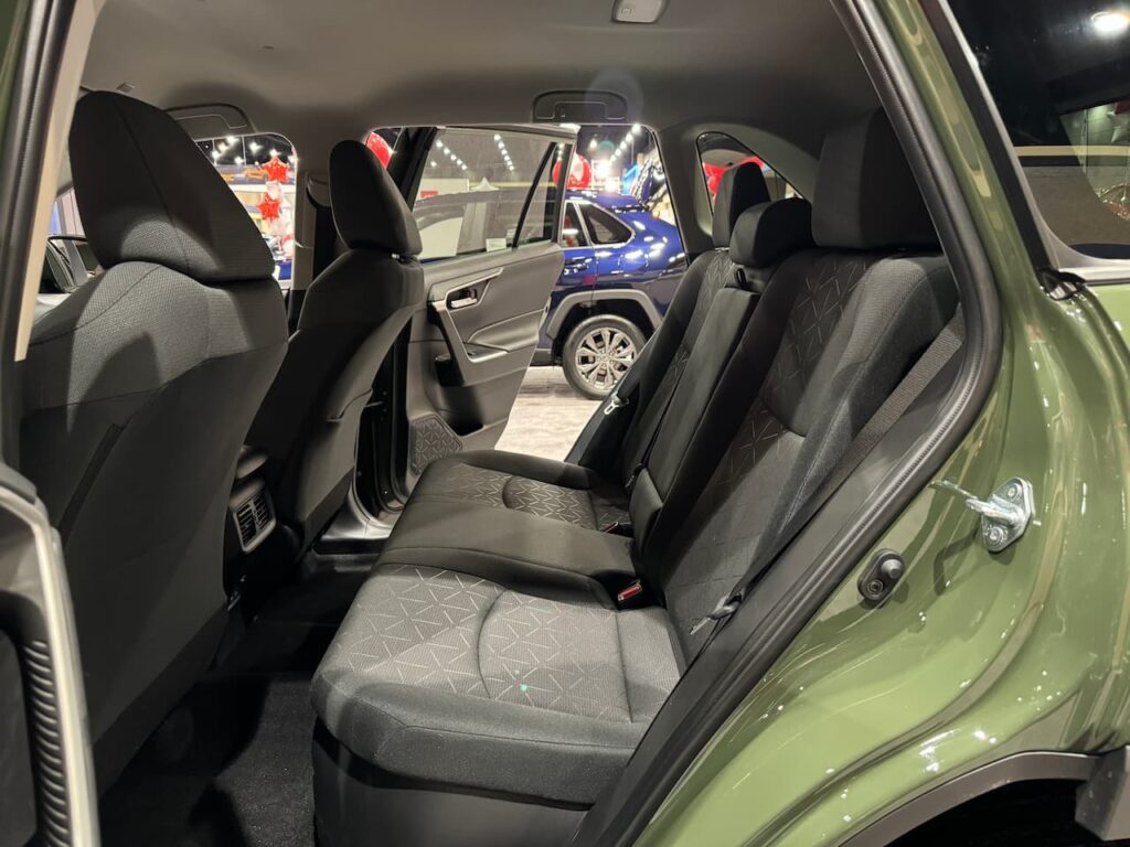 2024 Toyota RAV4 Hybrid Woodland Edition rear seat