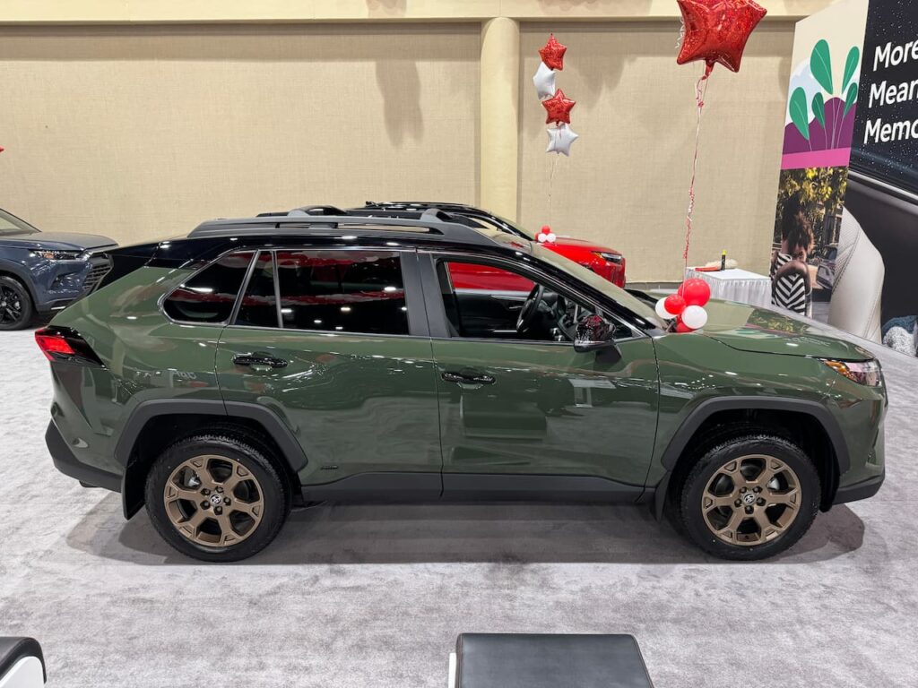 2024 Toyota RAV4 Hybrid Woodland Edition side profile