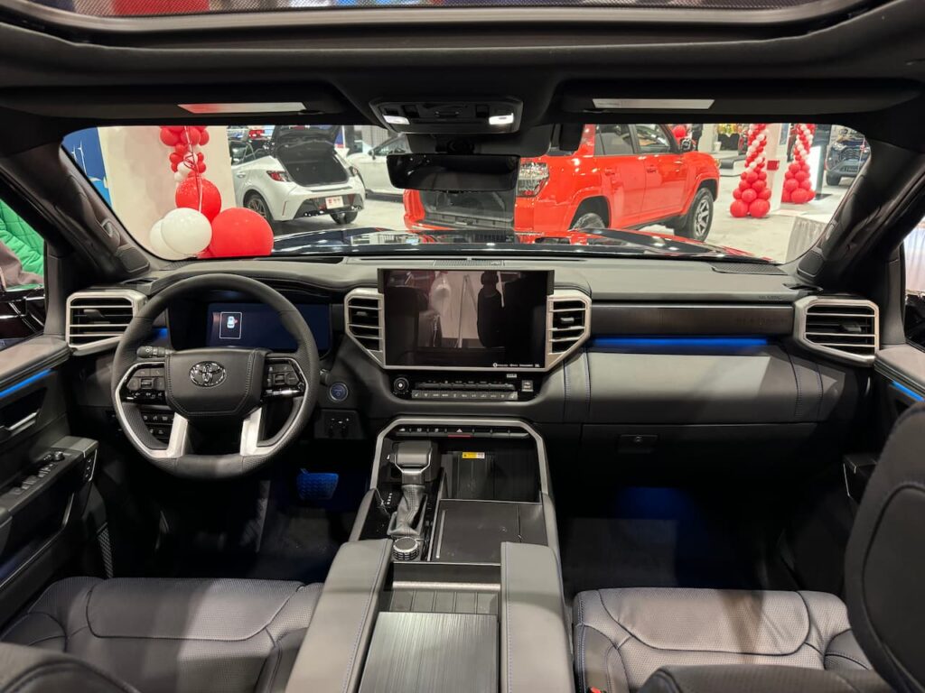 2024 Toyota Sequoia Hybrid interior
