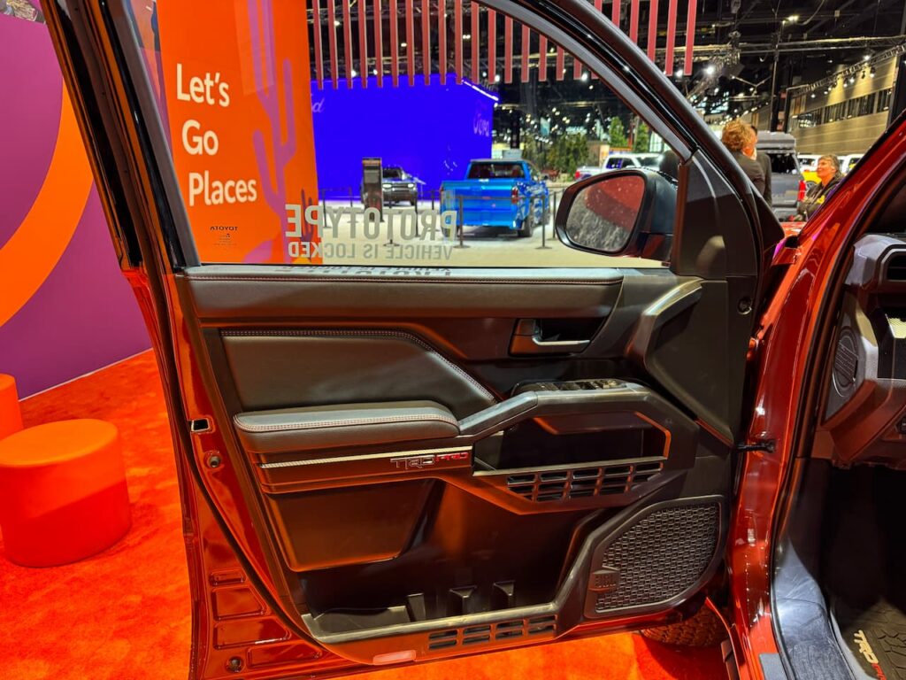 2024 Toyota Tacoma TRD Pro Terra door panel