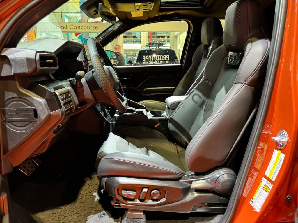 2024 Toyota Tacoma TRD Pro Terra driver's seat