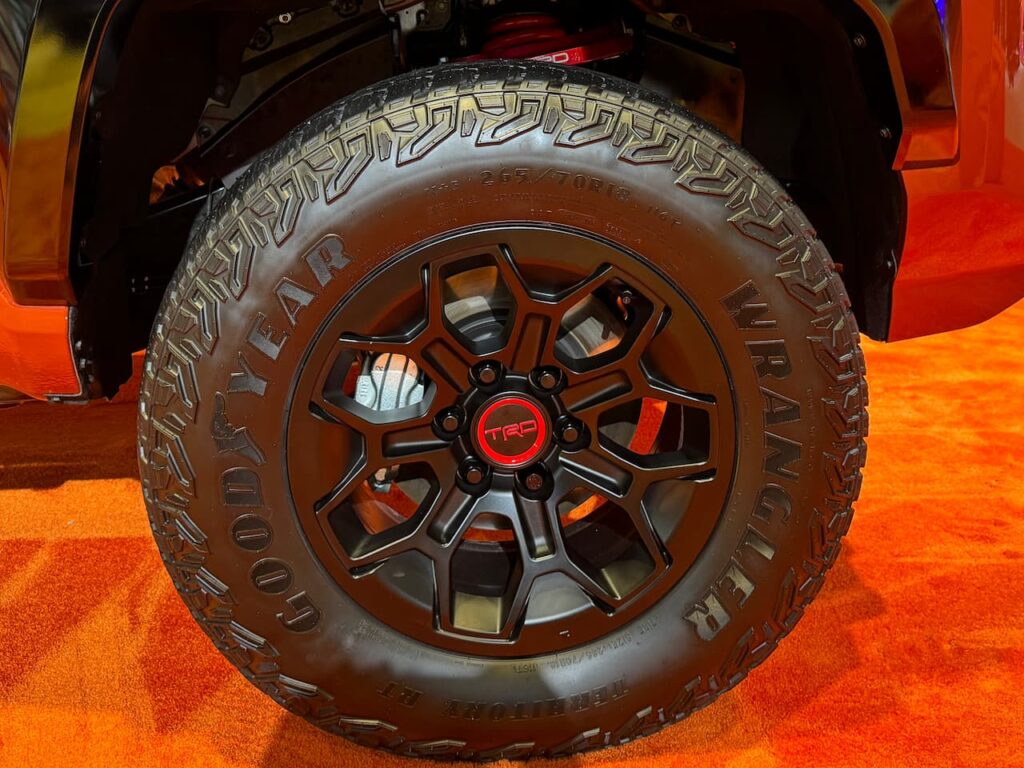 2024 Toyota Tacoma TRD Pro Terra wheel tire