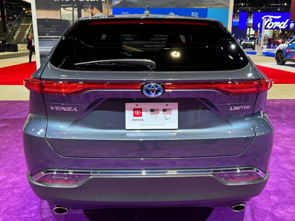 2024 Toyota Venza rear