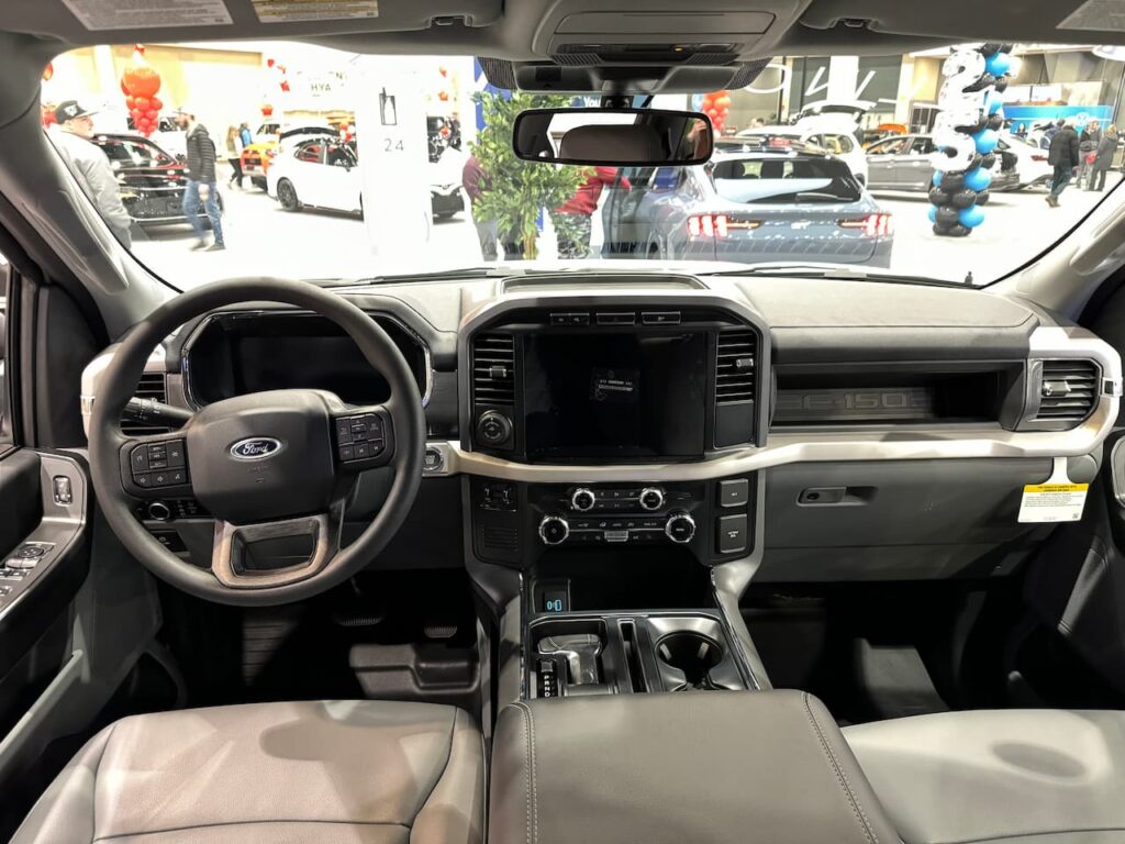 Ford F-150 Lightning Pro interior