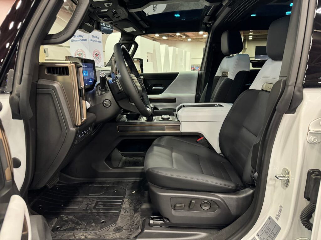 GMC Hummer EV Pickup Edition 1 driver's seat
