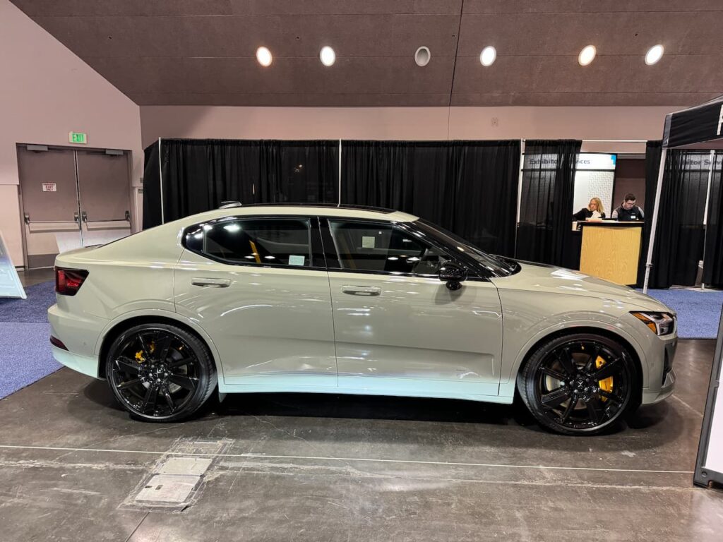 Polestar 2 BST edition 230 side view