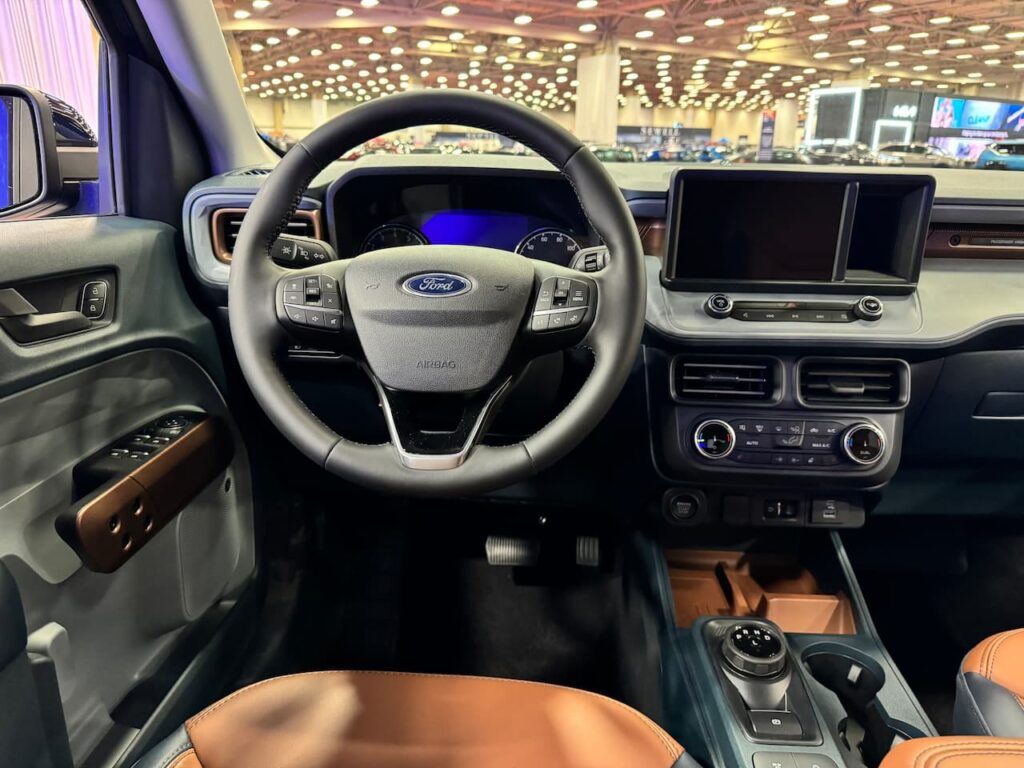 2024 Ford Maverick Lariat dashboard driver side