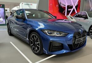 2024 BMW i4 M50 Portimao Blue Metallic