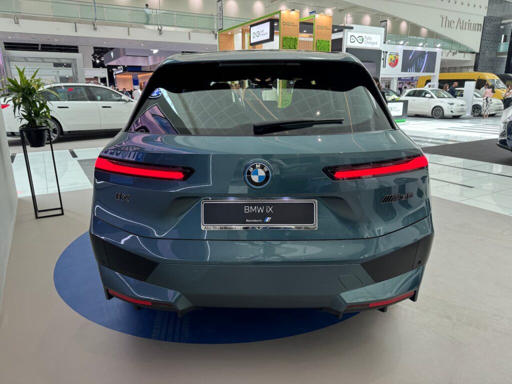 BMW iX M60 rear